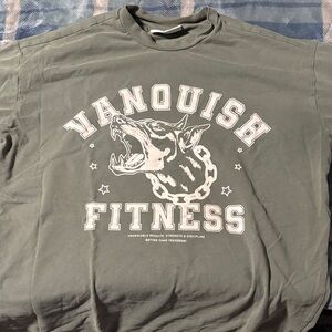 Vanquish Fitness Men's Gray Short Sleeve Tee